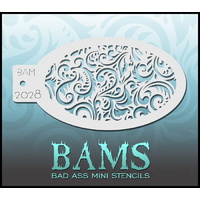 BAM Bad Ass Mini Stencil - 2028