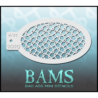 BAM Bad Ass Mini Stencil - 2029