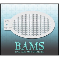 BAM Bad Ass Mini Stencil - 2032