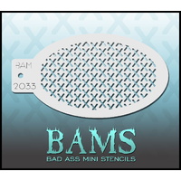 BAM Bad Ass Mini Stencil - 2033