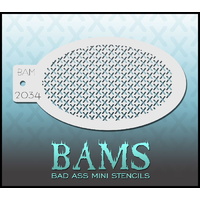 BAM Bad Ass Mini Stencil - 2034 