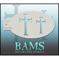 BAM Bad Ass Mini Stencil - 3002