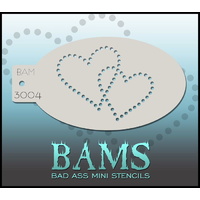 BAM Bad Ass Mini Stencil - 3004