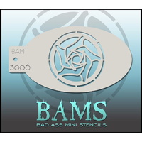 BAM Bad Ass Mini Stencil - 3006