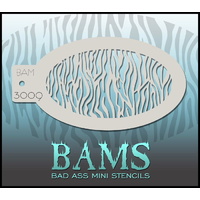 BAM Bad Ass Mini Stencil - 3009