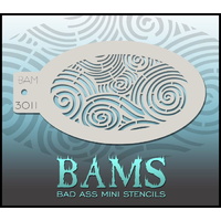 BAM Bad Ass Mini Stencil - 3011