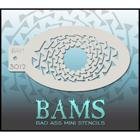 BAM Bad Ass Mini Stencil - 3012