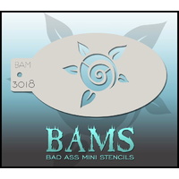 BAM Bad Ass Mini Stencil - 3018