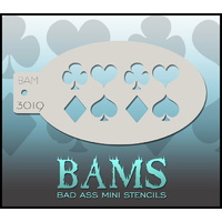 BAM Bad Ass Mini Stencil - 3019