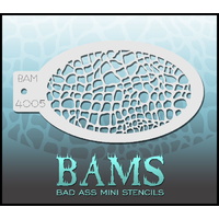 BAM Bad Ass Mini Stencil - 4005