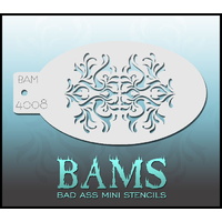 BAM Bad Ass Mini Stencil - 4008