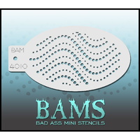 BAM Bad Ass Mini Stencil - 4010