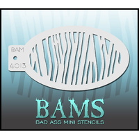 BAM Bad Ass Mini Stencil - 4013