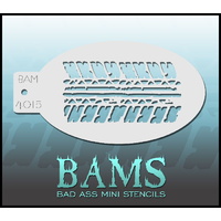 BAM Bad Ass Mini Stencil - 4015