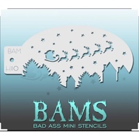 BAM Bad Ass Mini Stencil - H10 Sleigh