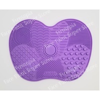 Face Paint Makeup Brush Cleaning Mat Large - Lilac Purple