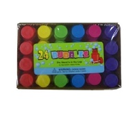 24 Pack Bubbles - Coloured