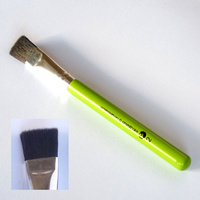Cameleon Professional Body Paint Short Flat Brush - Version 2 - No #2 - 3/4" 