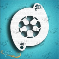 Diva Stencil 40 - Soccer Ball