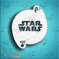 Diva Stencil 107 - Galaxy Wars Logo