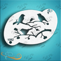 Diva Stencil 11082 - Three Little Birds