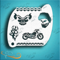 Diva Stencil 1139 -Diva Couture Motorcycle