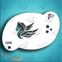 Diva Stencil 1386 - Pegasus with wings