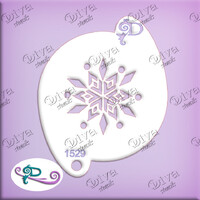 Diva Stencil 1529 - Crystal Snowflake
