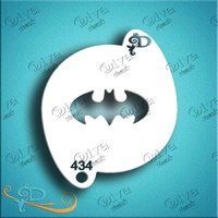 Diva Stencil 434 - Bat Symbol