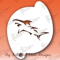 Diva Stencil 535 - Shark #2