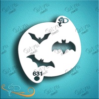 Diva Stencil 631 - Bats by Kelly