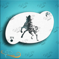 Diva Stencil 771 - Wild Horse 3