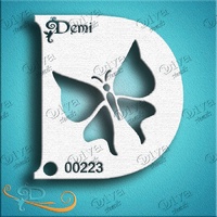 Diva Demi Stencil 223 - Butterfly