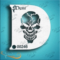 Diva Demi Stencil 246 - Skull