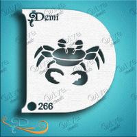 Diva Demi Stencil 266 - Crab