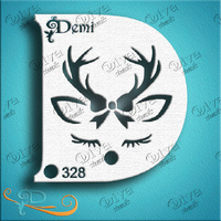 Diva Demi Stencil 328 - Demi Deer Girl