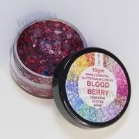 Essential Glitter Balm 10g - Blood Berry by Incendium Arts