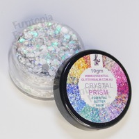 Essential Glitter Balm 10g - Crystal Prism by Incendium Arts