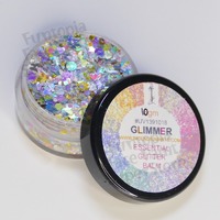 Essential Glitter Balm Chunky 10g - Glimmer by Incendium Arts