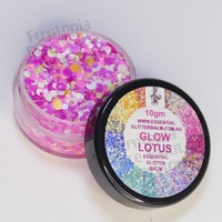 Essential Glitter Balm 10g - Glow Lotus by Incendium Arts