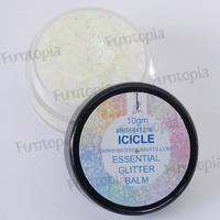 Essential Glitter Balm Chunky 10g - Icicle by Incendium Arts