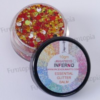 Essential Glitter Balm Chunky 10g - Inferno by Incendium Arts