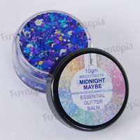 Essential Glitter Balm Chunky 10g - Midnight Maybe by Incendium Arts
