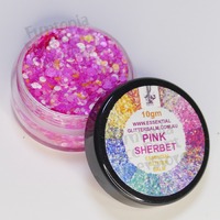 Essential Glitter Balm Chunky 10g – Pink Sherbet by Incendium Arts