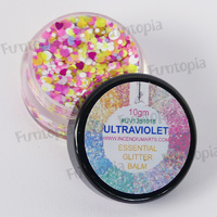 Essential Glitter Balm Chunky 10g - Ultra Violet by Incendium Arts