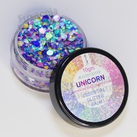 Essential Glitter Balm Chunky 10g - Unicorn by Incendium Arts