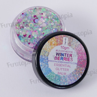 Essential Glitter Balm Chunky 10g - Winter Berries by Incendium Arts