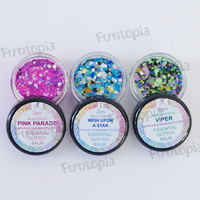 Essential Glitter Balm Sampler No. 1 - Includes 3 x 2g Jars - Wish Upon a Star, Viper & Pink Parade