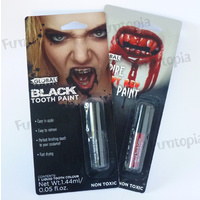 Global Tooth Paint 2 pack Black and Blood colours