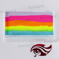 Face Paints Australia FPA One Stroke Rainbow Cake 28g - Kurrajong